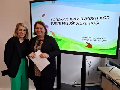 Tijekom mjeseca ožujka naše odgojiteljice sudjelovale su na stručnim skupovima.