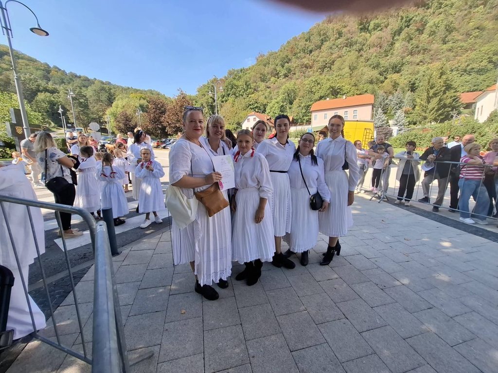 Djeca iz vrtića Naša radost na Povorci beračica i berača, Branje grojzdja Pregrada 2026.