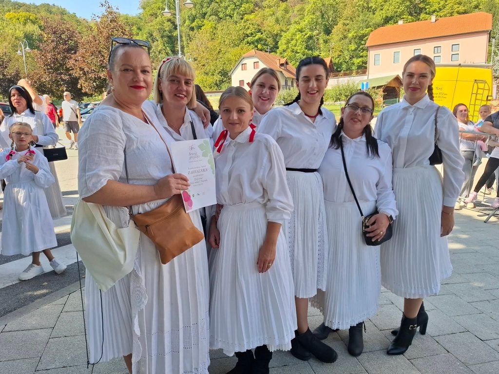 Djeca iz vrtića Naša radost na Povorci beračica i berača, Branje grojzdja Pregrada 2026.